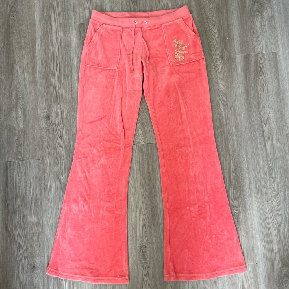 Juicy couture low rise track pants